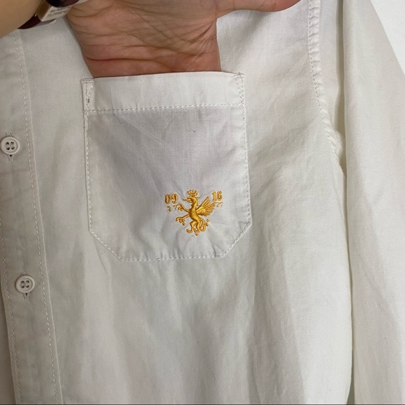Boy’s Next vintage embroidered white button down - Picture 2 of 12